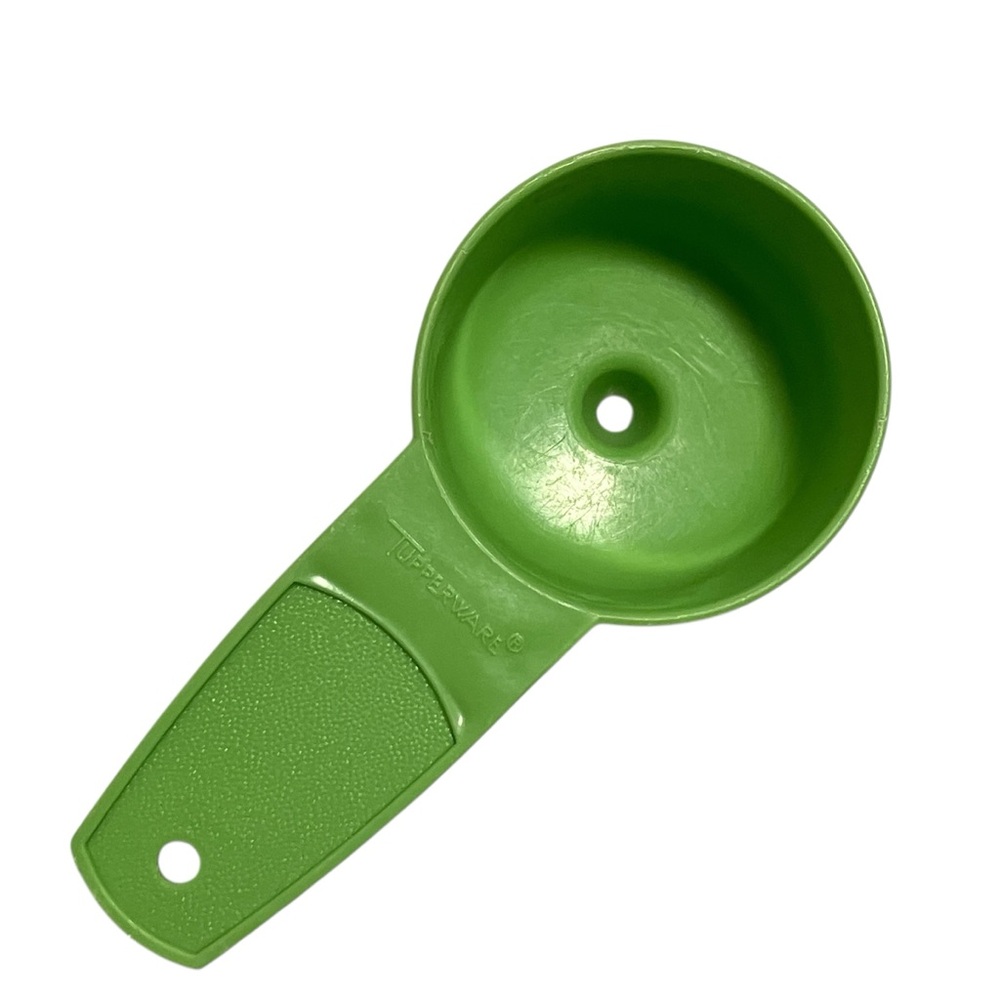 Vintage Tupperware Kitchen Gadget 877-5 Green Small Mini Funnel